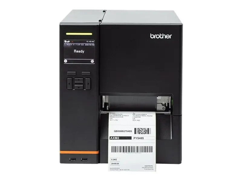 BROTHER Titan Industrial Printer TJ-4420TN Imprimantă de etichete termică directă 114mm 203dpi 356mm/sec USB 2.0 LAN serial USB host