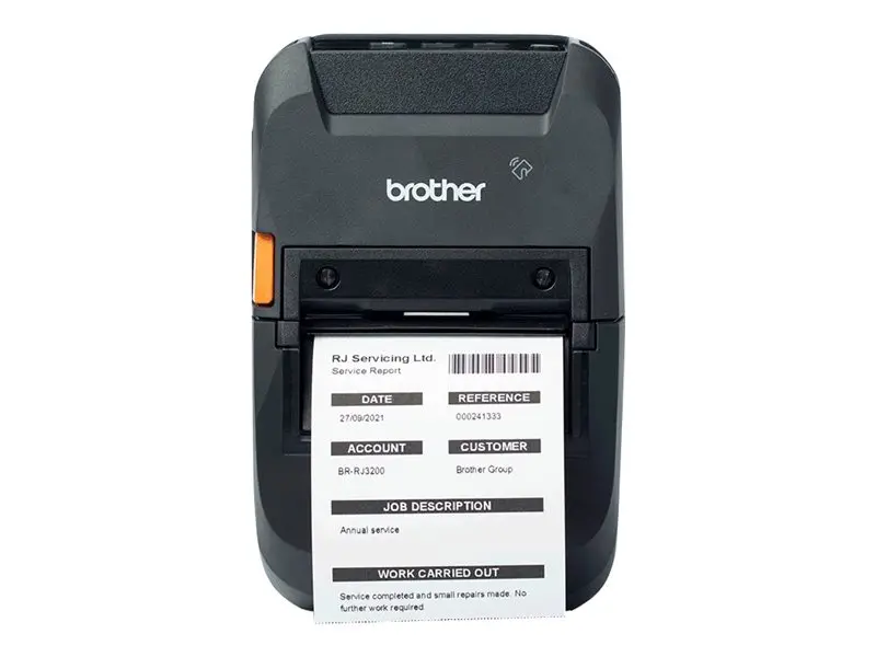 BROTHER RuggedJet RJ-3230BL Εκτυπωτής ετικετών άμεσης θερμικής εκτύπωσης, ρολό 72mm 203dpi 127mm/sec USB NFC Bluetooth 5.0 - image 1