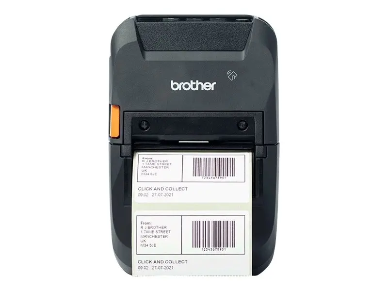 BROTHER RuggedJet RJ-3250WBL Label printer direct thermal Roll 72mm 203dpi 127mm/sec Wi-Fi NFC Bluetooth 5.0 USB-C - image 3