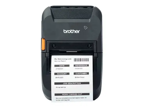 BROTHER RuggedJet RJ-3250WBL Label printer direct thermal Roll 72mm 203dpi 127mm/sec Wi-Fi NFC Bluetooth 5.0 USB-C - image 4