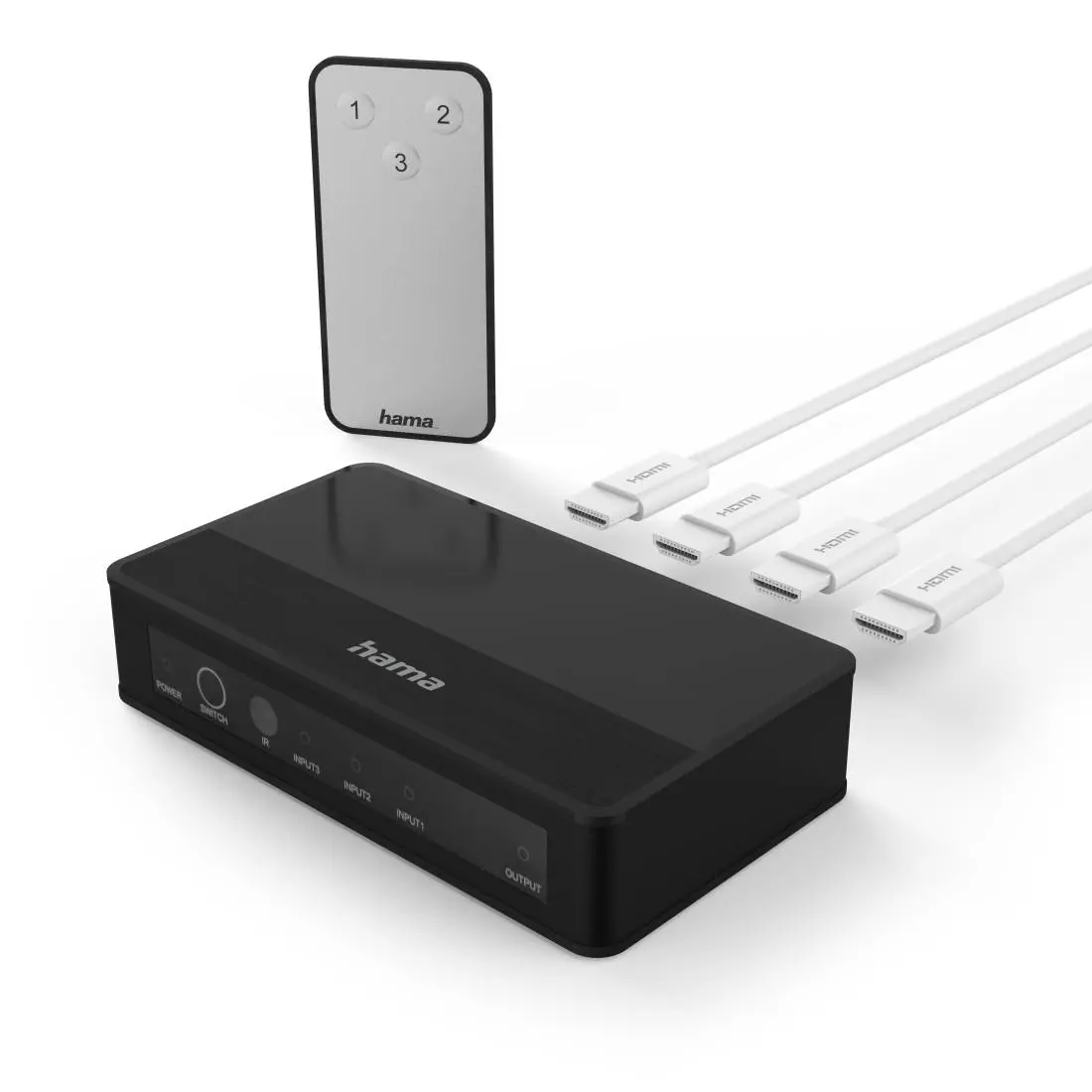 Превключвател / суич HAMA 4K-HDMI™ 3x1, 121770 - image 3