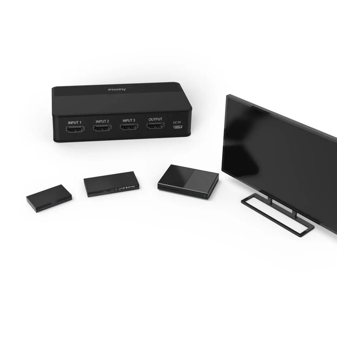 Превключвател / суич HAMA 4K-HDMI™ 3x1, 121770 - image 4