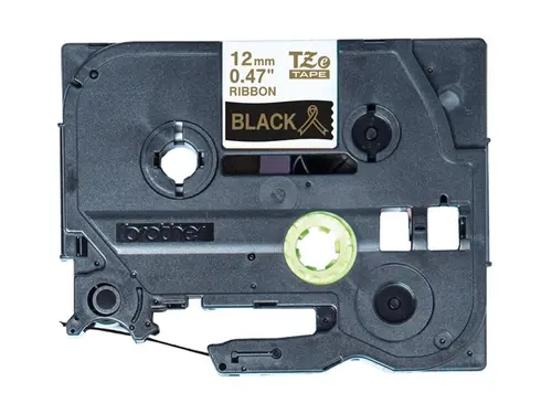 BROTHER P-Touch ταινία 12mm μαύρο/χρυσό - 1