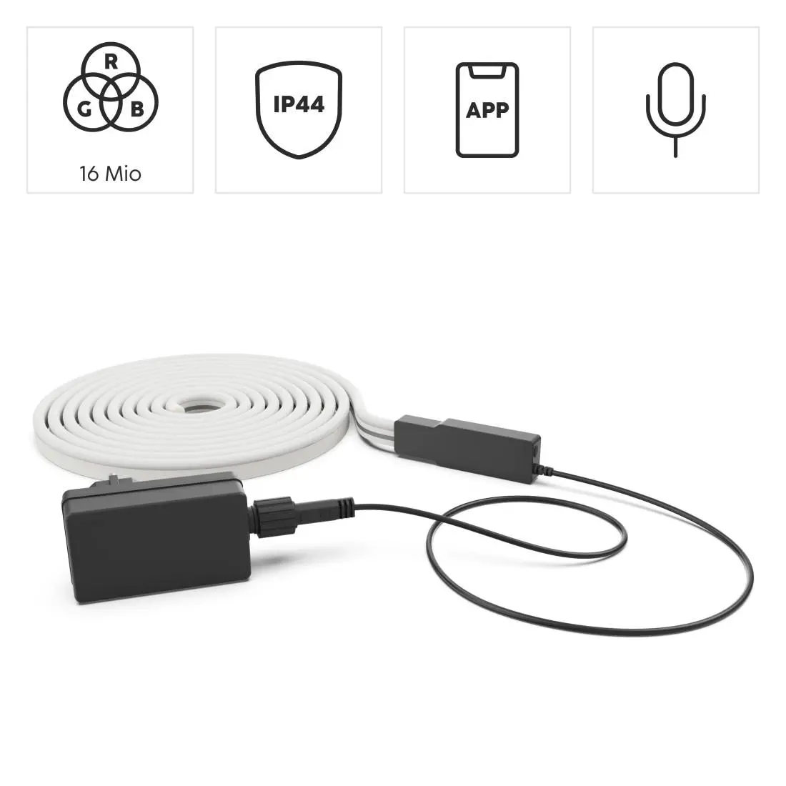 HAMA Неонова LED лента, RGB, WLAN, външна IP44, 176634 - image 14