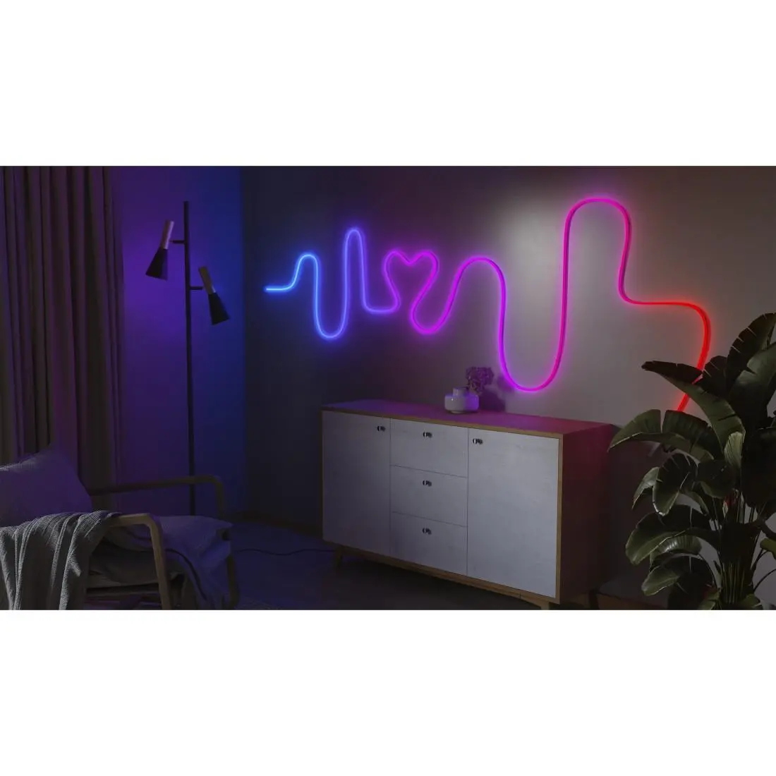 HAMA Неонова LED лента, RGB, WLAN, външна IP44, 176634 - image 6