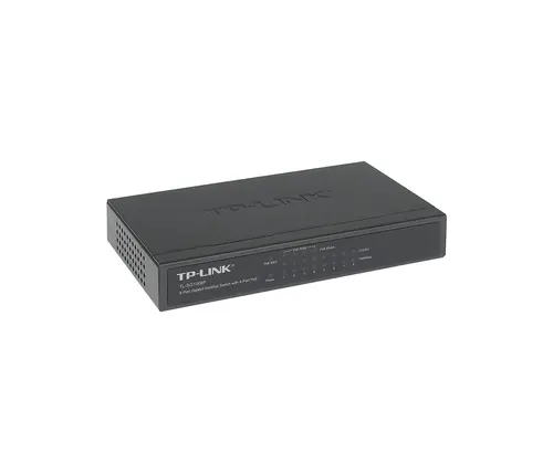 TP-Link TL-SG1008P 8-Port Gigabit Desktop Switch with 4-Port PoE+, 64W PoE Power supply, Supports PoE power up to 30 W for each PoE port, 802.1p/DSCP QoS, IGMP Snooping, Plug and Play, steel case - image 2