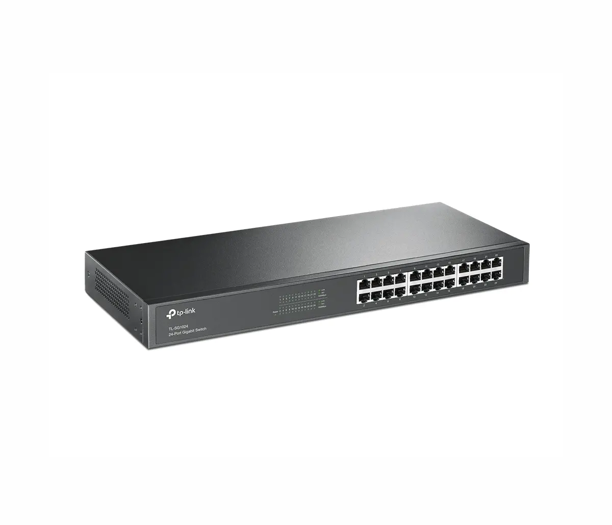 Switch TP-Link TL-SG1024, 24 ports 24 x 10/100/1000Mbps RJ45 ports, Rackmount, MDI/MDI-X switch, Unmanaged - image 1