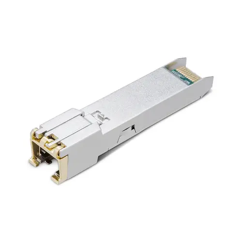 TP-Link TL-SM311T 1000BASE-T RJ45 SFP Module, 1000Mbps RJ45 Copper Transceiver, Plug and Play with SFP Slot, Up to 100 m Distance (Cat5e or above), Hot-Pluggable, Plug and Play, High Compatibility, Support TX Disable function - image 2