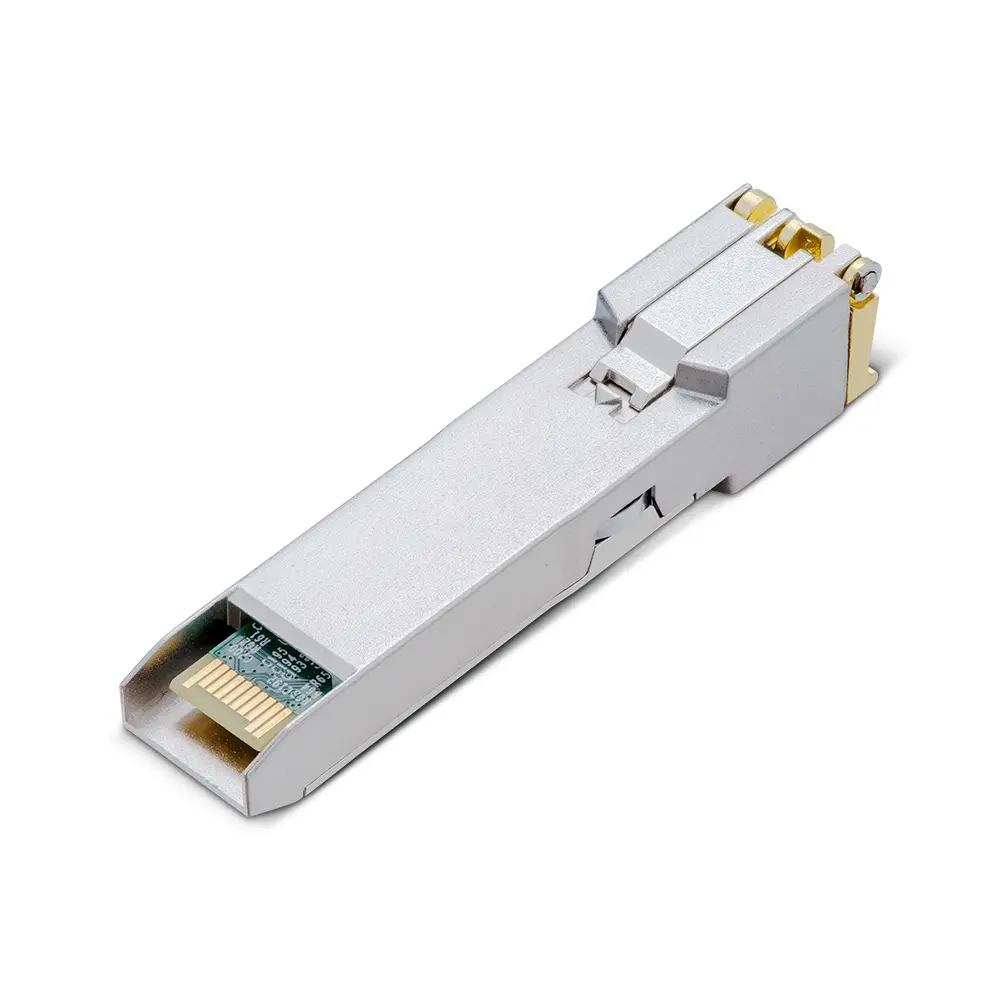 TP-Link TL-SM311T 1000BASE-T RJ45 SFP Module, 1000Mbps RJ45 Copper Transceiver, Plug and Play with SFP Slot, Up to 100 m Distance (Cat5e or above), Hot-Pluggable, Plug and Play, High Compatibility, Support TX Disable function - image 3