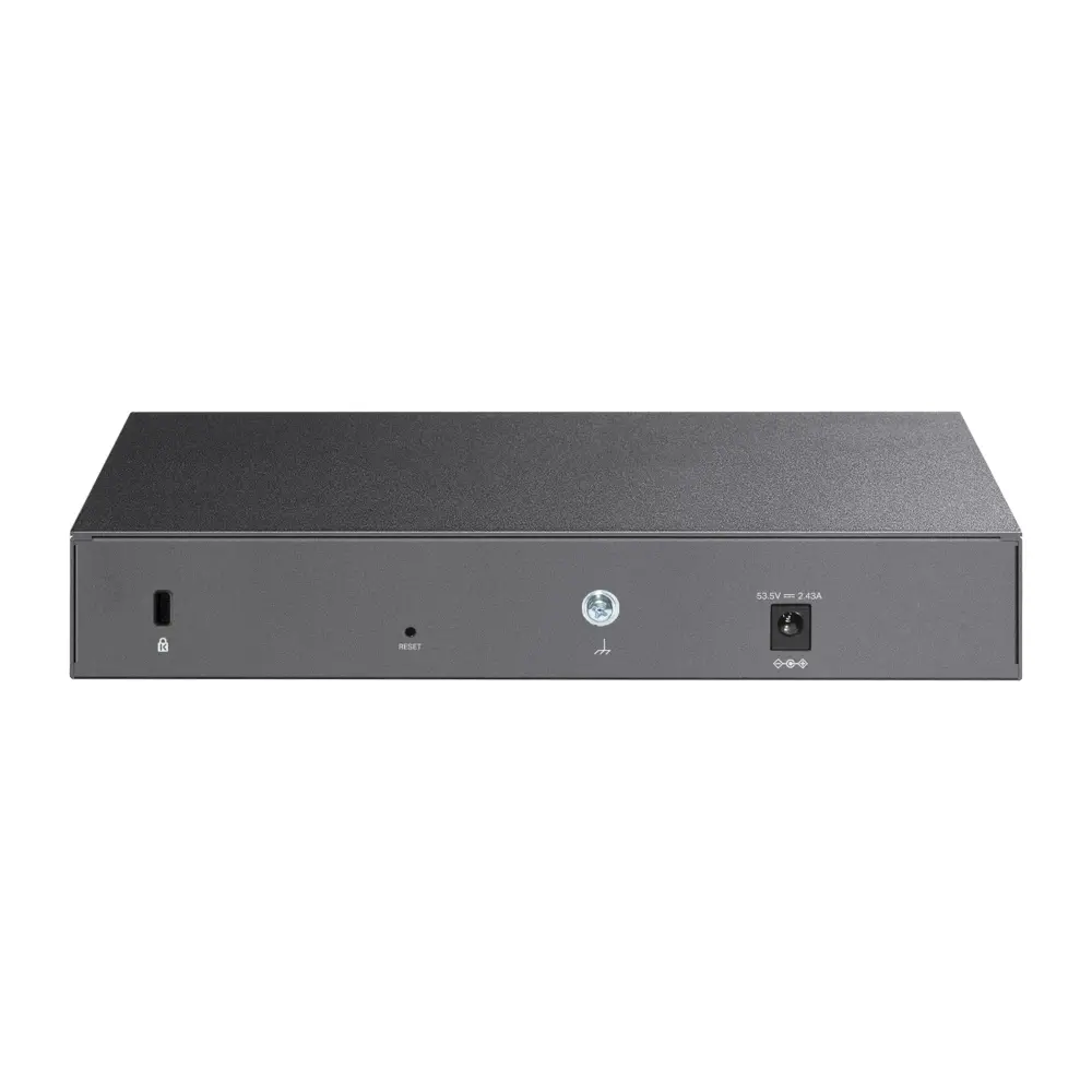 TP-Link ER7212PC Omada Gigabit VPN Router with PoE+ Ports and Controller Ability, 2× G SFP WAN/LAN Port, 1× G RJ45 WAN Port, 1× G RJ45 WAN/LAN Ports, 8× G PoE+ RJ45 LAN ports, 802.3at/af, 110 W PoE Power, 3-in-1 (Router, PoE+ Switch, Controller) - image 1