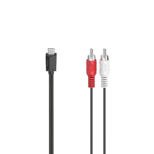 HAMA Cablu audio, USB-C - RCA, 200730 - 1