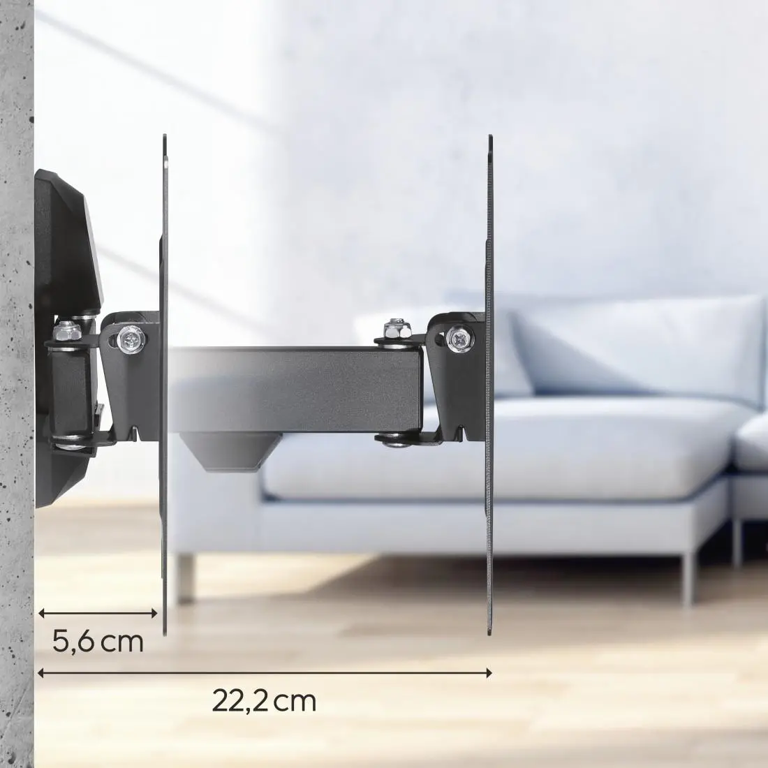 Suport de perete pentru TV, Fullmotion, 122cm, 48", 220821 - image 19