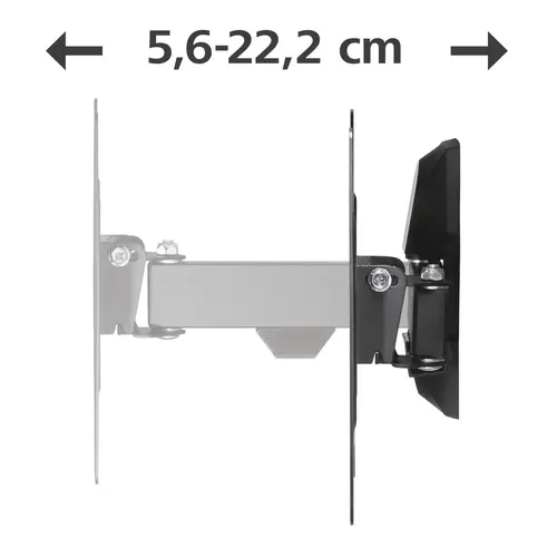 Suport de perete pentru TV, Fullmotion, 122cm, 48", 220821 - 4