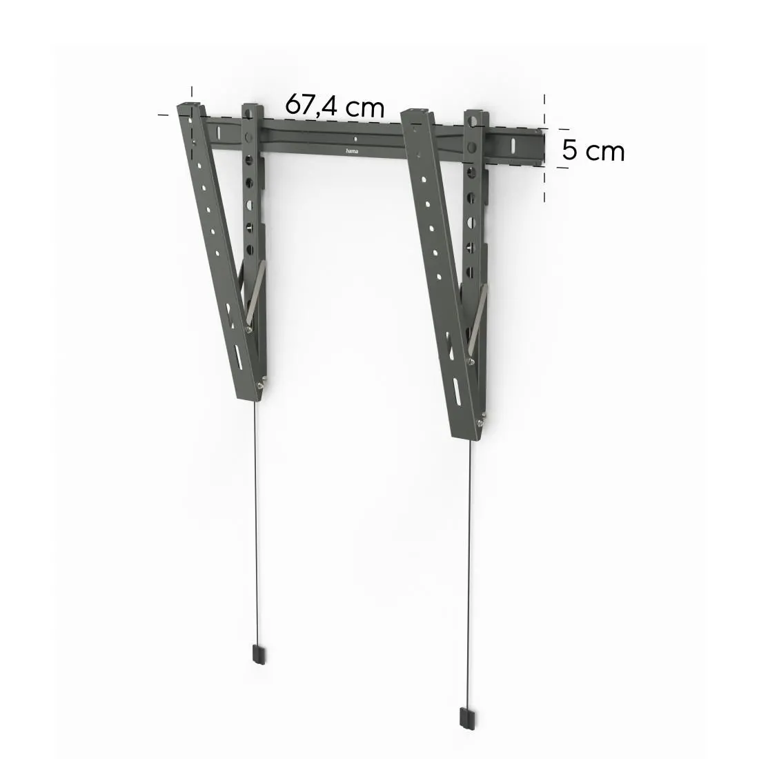 Suport de perete pentru TV Hama TILT "Ultraslim", 229 cm (90"), 220846 - image 9