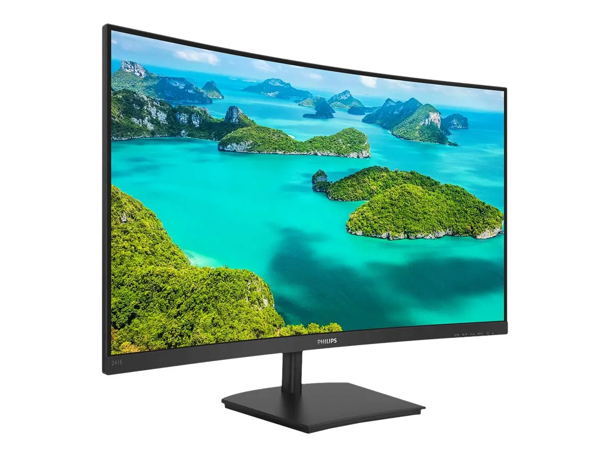 PHILIPS monitor 241E1SC 23.6inch VA Curved 1500R 1920x1080 75Hz 4ms - image 2