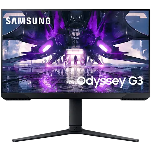 Monitor LED Samsung LS27AG322NUXEN Odyssey G32A, 27" FHD FLAT 16:9 (1920x1080) VA 165Hz, 250 cd/㎡, 3000:1, 1ms (MPRT), 178/178, FS Premium, 1xDP 1xHDMI, 3.5 Jack, Tilt/HeightAdj, VESA 100x100, 2Y