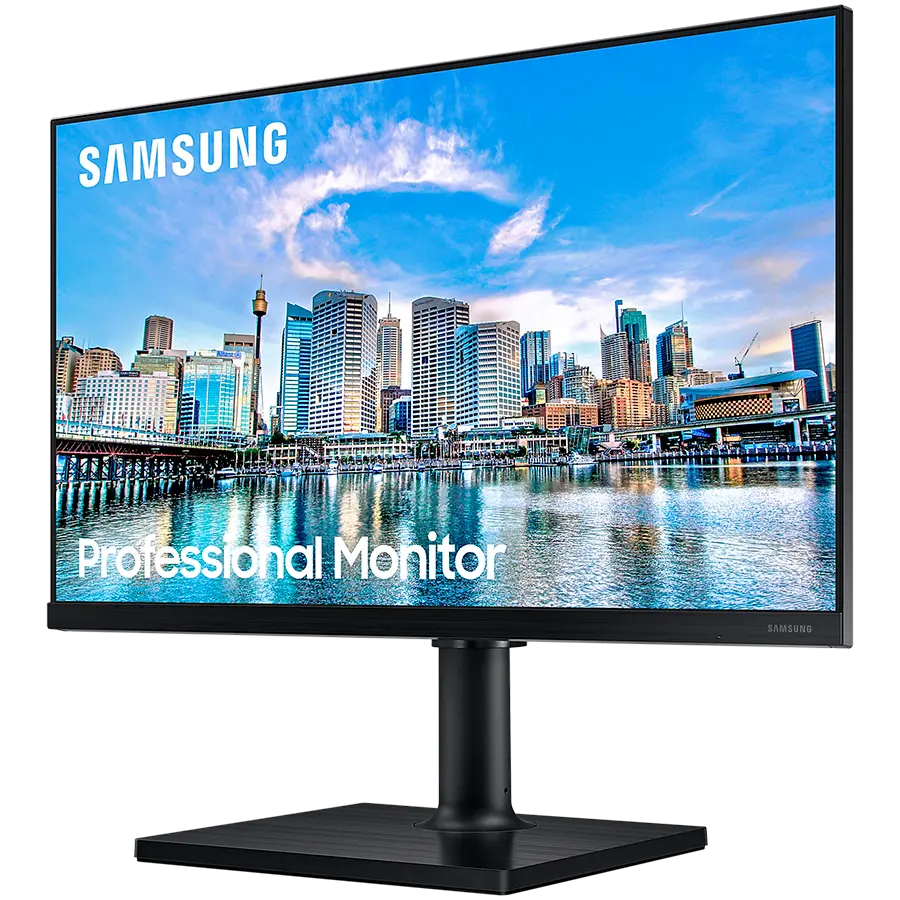 Monitor LED Samsung LF27T450FQRXEN T45F, 27" FHD FLAT 16:9 (1920x1080) IPS 75Hz, 250 cd/㎡, 1000:1, 5ms, 178/178, FS, 1xDP 2xHDMI, 2xUSB 2.0, 3.5 Jack, Tilt/Pivot/Swivel/HeightAdj (130mm), VESA 100x100, 3Y - image 1