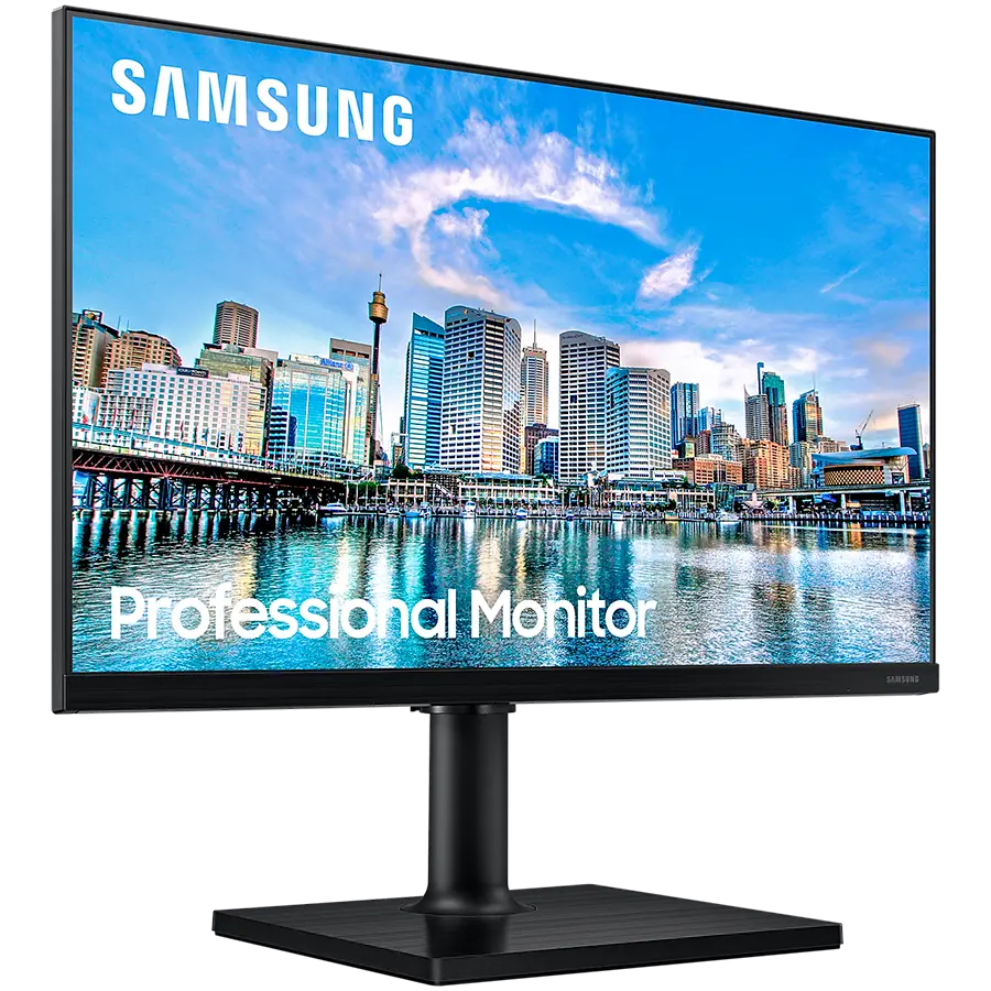 Monitor LED Samsung LF27T450FQRXEN T45F, 27" FHD FLAT 16:9 (1920x1080) IPS 75Hz, 250 cd/㎡, 1000:1, 5ms, 178/178, FS, 1xDP 2xHDMI, 2xUSB 2.0, 3.5 Jack, Tilt/Pivot/Swivel/HeightAdj (130mm), VESA 100x100, 3Y - image 2