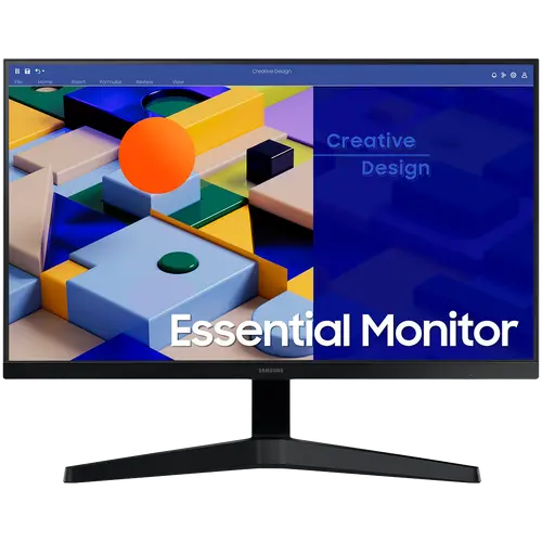 Monitor LED Samsung LS27C310EAUXEN S31C, 27" FHD FLAT 16:9 (1920x1080) IPS 75Hz, 250 cd/㎡, 3000:1, 5ms, 178/178, FS, 1xVGA 1xHDMI, Tilt, VESA 100x100, 2Y