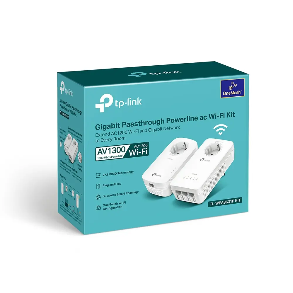 Προσαρμογέας PowerLine TP-Link TL-WPA8631P WiFi Kit - image 5
