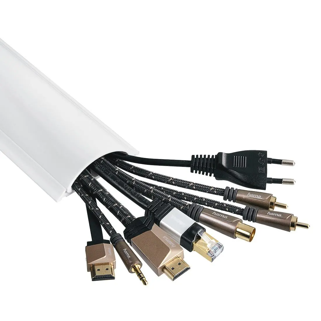 Канал PVC за скриване на кабел-100х7х2,1 см, 220894 - image 3