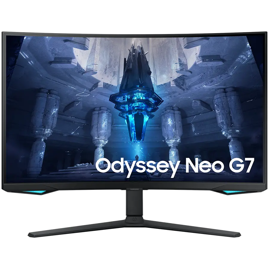 Οθόνη LED Samsung LS32BG750NPXEN Odyssey G75NB, 32" UHD Curved 1000R 16:9 (3840x2160) VA 165Hz, 350 cd/㎡, 1m:1, Q HDR 2000, 1ms (GTG), 178/178