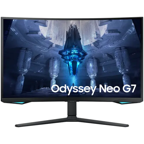 Οθόνη LED Samsung LS32BG750NPXEN Odyssey G75NB, 32" UHD Curved 1000R 16:9 (3840x2160) VA 165Hz, 350 cd/㎡, 1m:1, Q HDR 2000, 1ms (GTG), 178/178 - 1