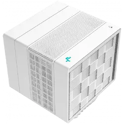 DeepCool ASSASSIN IV WH, CPU Air Cooler, White, 1x120mm + 1x140mm FDB Fans, Fan Speed Switch, TDP 280W, 7 Heatpipes, Intel LGA2066/2011-v3/2011/1700/1200/1151/1150/1155, AMD AM5/AM4, 6y, R-ASN4-WHNNMT-G