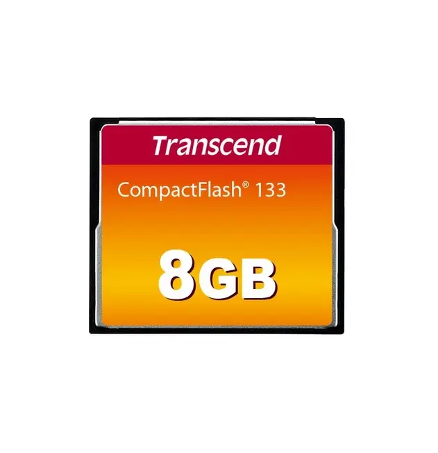 Памет, Transcend 8GB, CF Card, MLC, 133X
