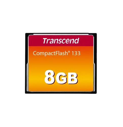 Памет, Transcend 8GB, CF Card, MLC, 133X