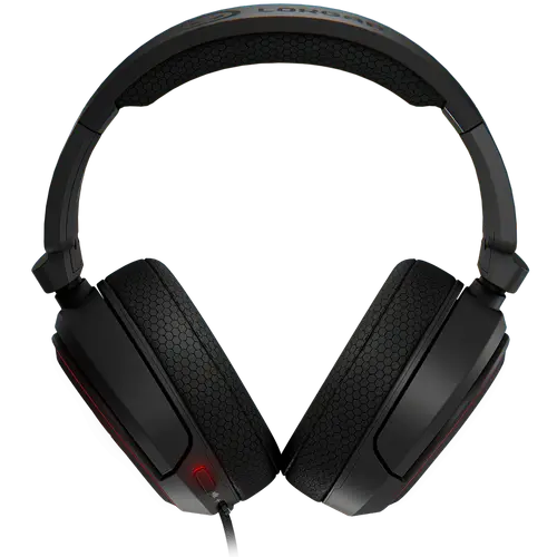 LORGAR Kaya 460, USB Gaming headset with microphone, CM108B, RGB backlight, Plug&Play, USB-A connection cable 2m, fabric ear pads, size: 192*184.7*88mm, 0.329kg, black - image 1
