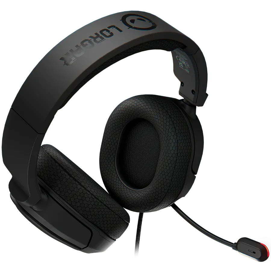 LORGAR Kaya 460, căști Gaming USB cu microfon, CM108B, iluminare RGB, Plug&Play, cablu de conectare USB-A 2m, pernuțe de urechi din material textil - image 3