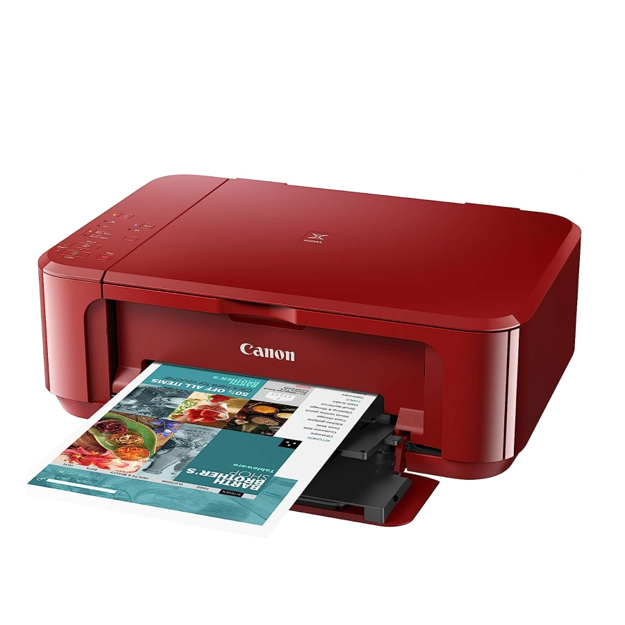 Мастилоструйно многофункционално устройство, Canon PIXMA MG3650S All-In-One, Red - image 1