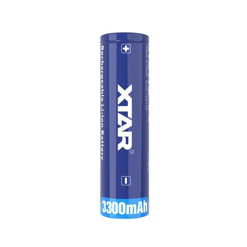Baterie reîncărcabilă XTAR pentru lanterne 18650 cu protecție, 3300mAh, Li-ion - image 1