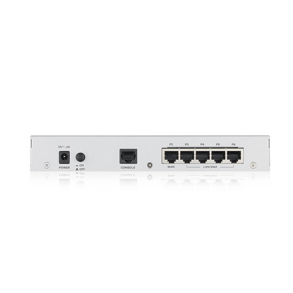 Защитна стена, ZyXEL USG FLEX 50 Series, 10/100/1000, 1*WAN, 4*LAN/DMZ ports, WiFi 6 AX1800, 1*USB (device only) - image 1