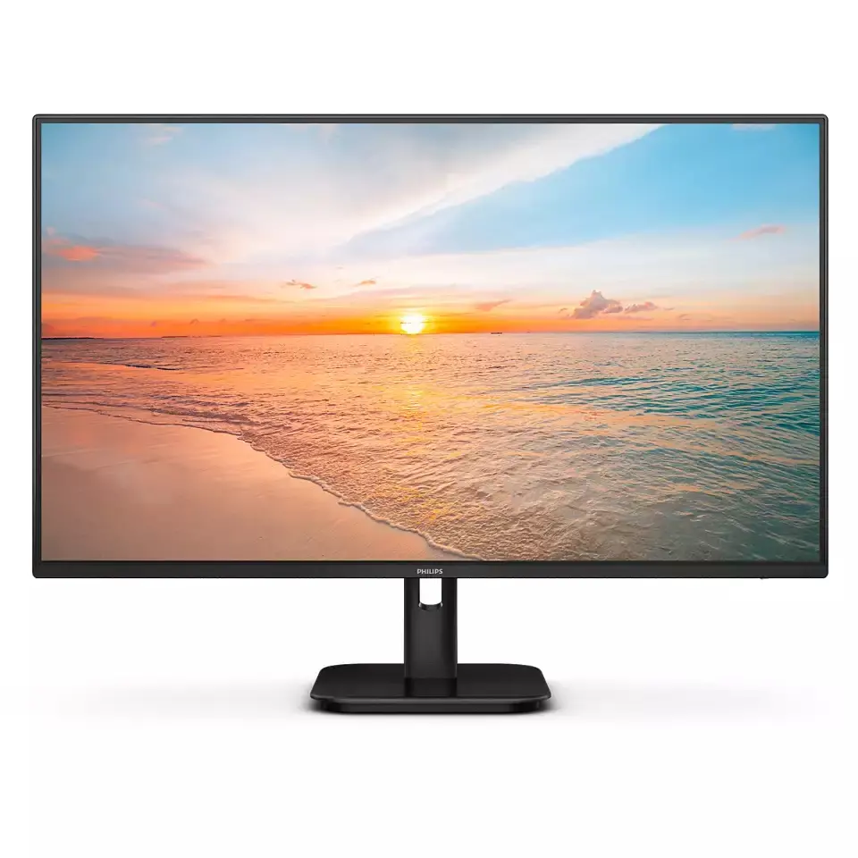 Монитор, Philips 27E1N1300A, 27" IPS WLED, 1920x1080@100Hz, 4ms GtG, 1ms MPRT, 250cd m/2, 1300:1, Mega Infinity DCR, Adaptive Sync, FlickerFree, Low Blue Mode, 2Wx2, Tilt, HDMI, USB hub