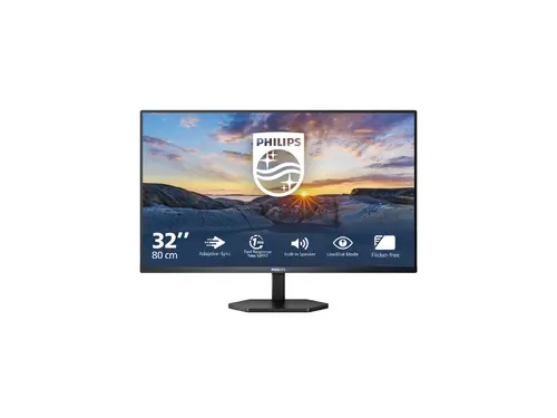 Monitor, Philips 32E1N3100LA31, 31.5" VA WLED, 1920x1080@75Hz, 4ms GtG, 1ms MPRT, 300cd/m2, 3000:1, Mega Infinity DCR, Adaptive Sync, FlickerFree, Low Monitor, Philips 32E1N3100LA31, 31.5" VA WLED, 1920x1080@75Hz, 4ms GtG, 1ms MPRT, 300cd/m2, 3000:1, Mega Infinity DCR, Adaptive Sync, FlickerFree, Low