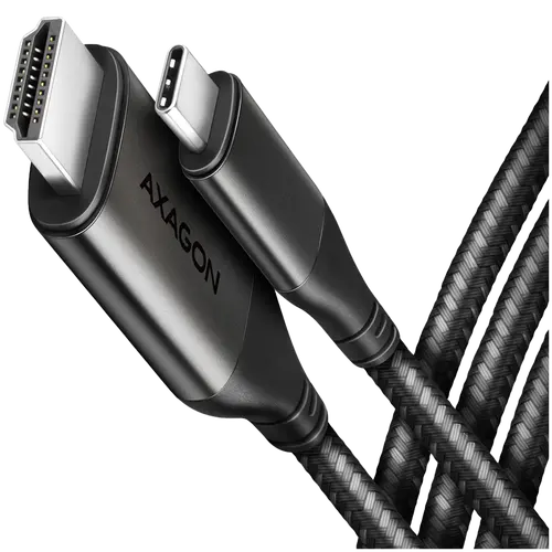 AXAGON RVC-HI2MC USB-C -> HDMI 2.0 adapter 4K/60Hz Aluminum, 1,8m cable