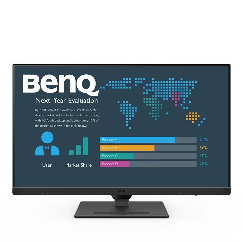 Monitor, BenQ BL3290QT 32" IPS, 5ms, QHD 2560x1440, 75Hz, 99% sRGB, Eye Rem.,Eye-CareU, Flicker-free, LBL, B.I. Gen2, ePaper, 1000:1, 20M:1 DCR - image 3
