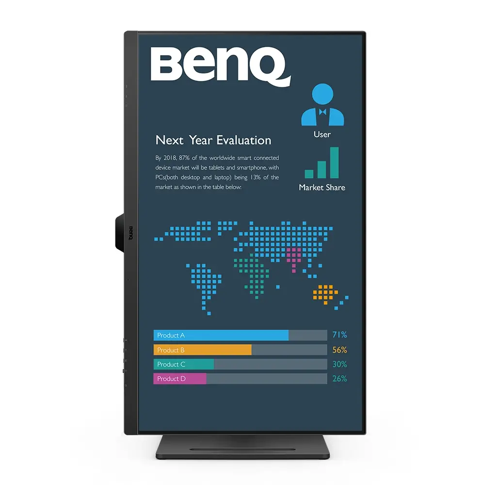 Οθόνη, BenQ BL3290QT 32" IPS, 5ms, QHD 2560x1440, 75Hz, 99% sRGB, Eye Rem.,Eye-CareU, Flicker-free, LBL, B.I. Gen2, ePaper, 1000:1, 20M:1 DCR, 8 bit - image 4