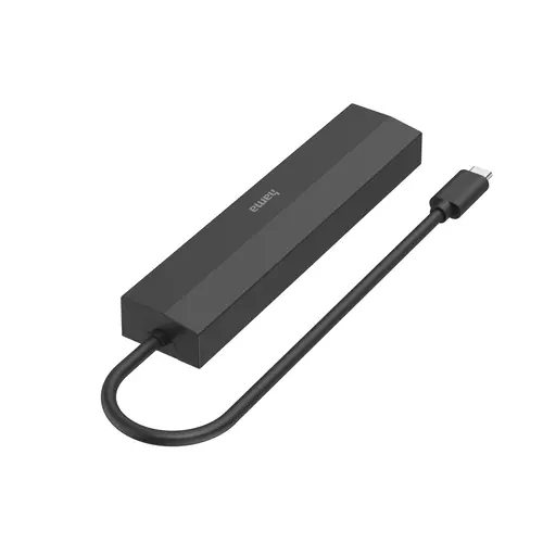 USB-C хъб HAMA, мултипорт, 6 порта, 3 x USB-A, USB-C, HDMI, LAN/Ethernet - image 1