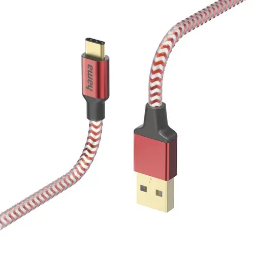 Кабел за зареждане "Reflective" USB-A - USB-C, 201559