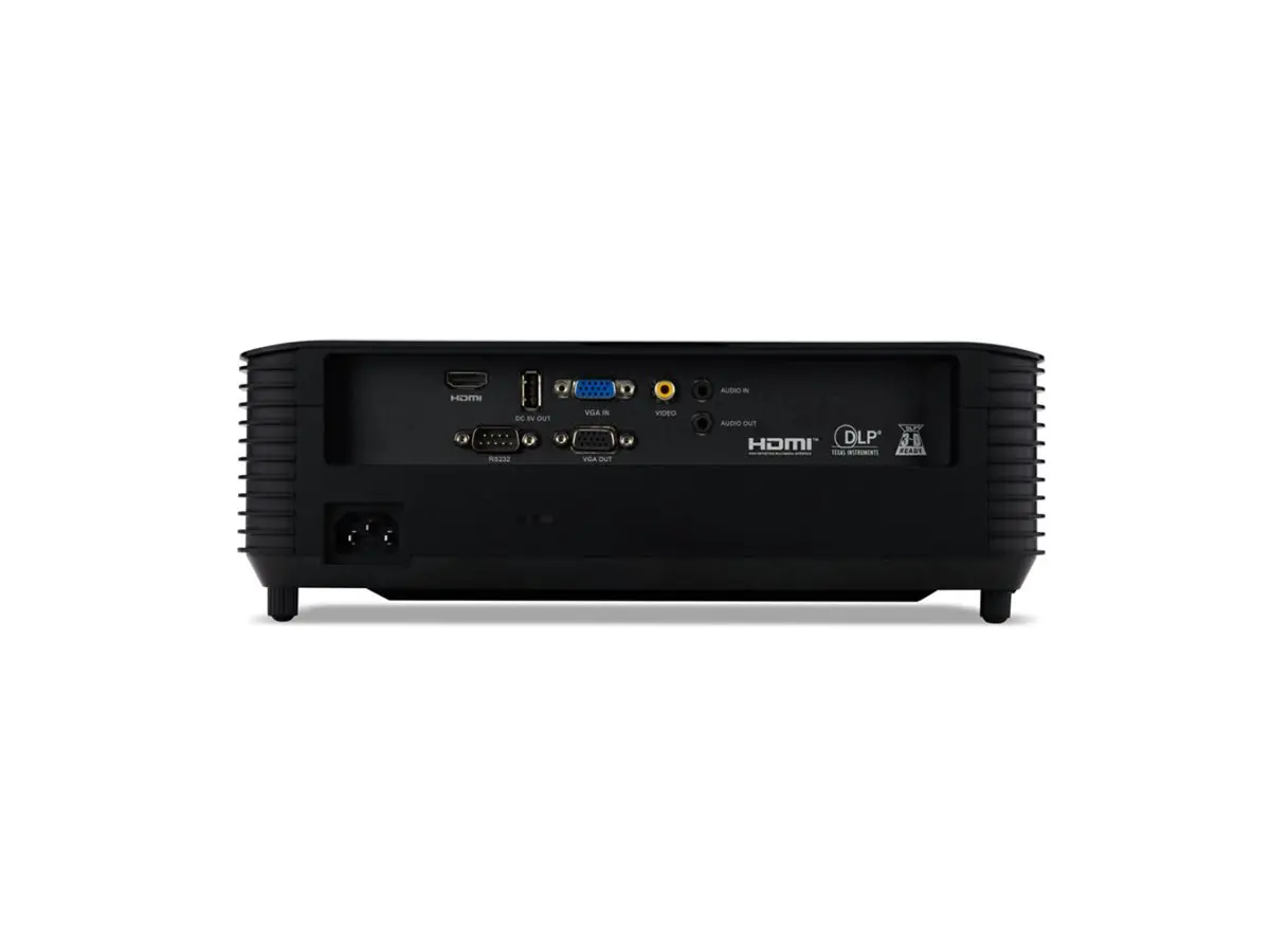 Proiector multimedia, Acer Projector X129H, DLP, XGA (1024x768), 4800 ANSI Lumens, 20 000:1, 1.1x, 3D ready, HDMI 1.4, VGA, DC Out (5V/2A, USB-A) - image 4