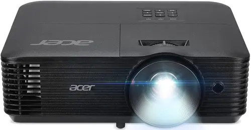 Мултимедиен проектор, Acer Projector X1328WHn, DLP, WXGA (1280x 800), 5000 ANSI Lm, 20 000:1, 3D, Auto keystone, HDMI, VGA in/out, RCA, RS232, Audio in/out, DC Out (5V/1A), RG-45, 3W Speaker, 2.7kg, Black - image 1