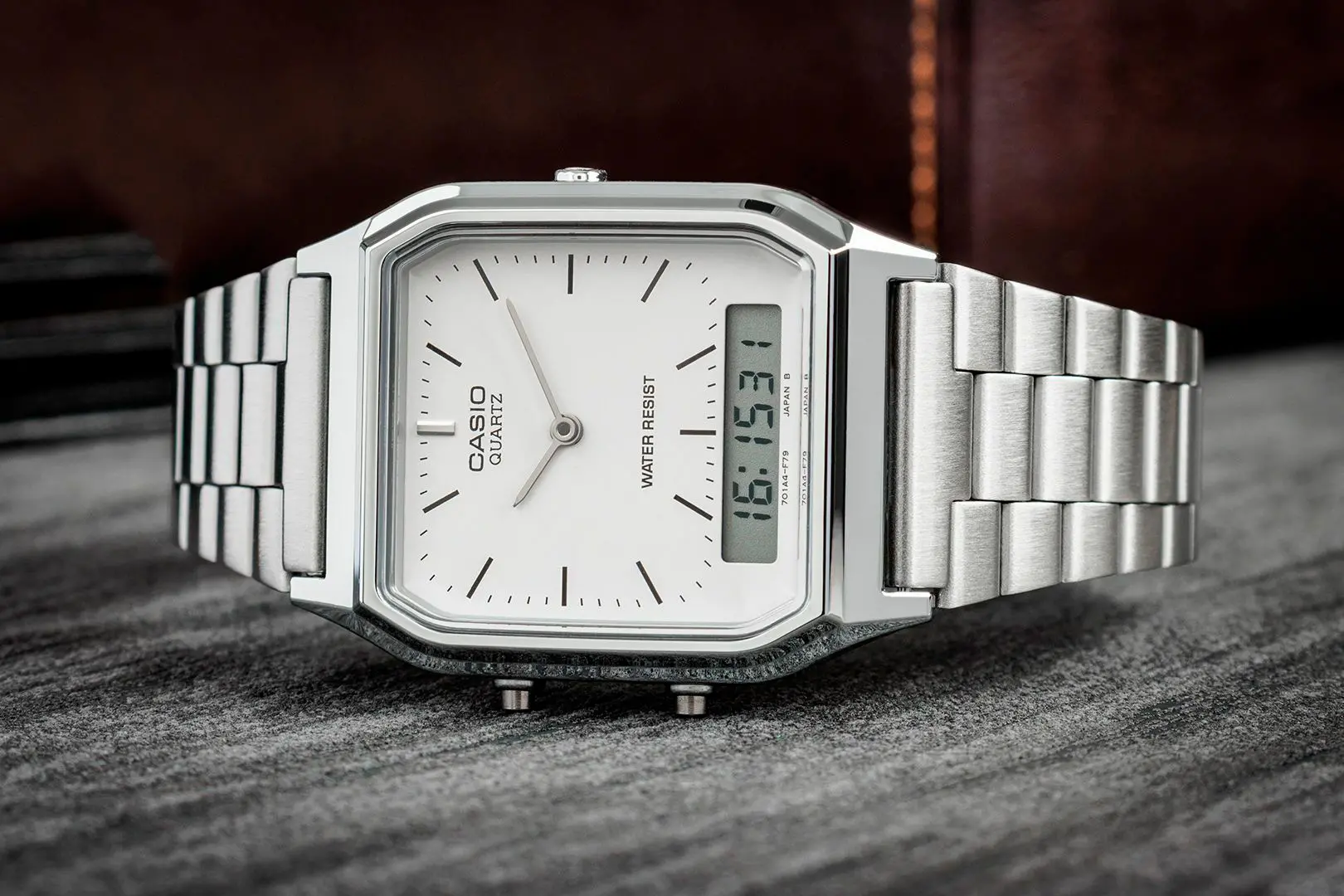 Ανδρικό ρολόι Casio Vintage - AQ-230A-AQ-230A-7AMQYES - image 1