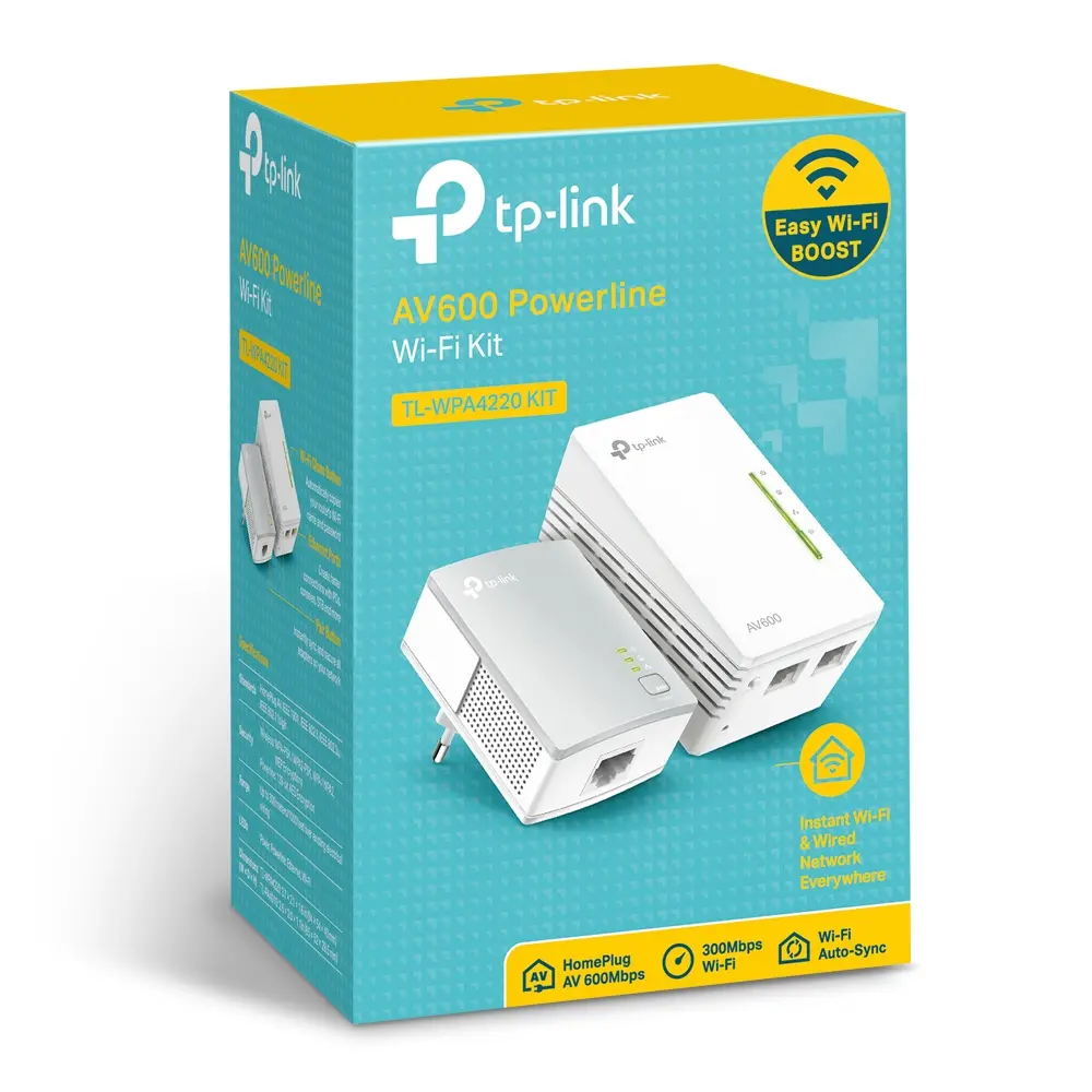Adaptor PowerLine TP-Link TL-WPA4220 Starter Kit - image 6
