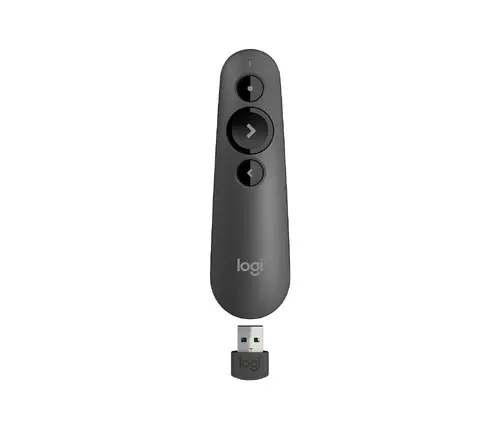 Дистанционно устройство, Logitech R500s Laser Presentation Remote - GRAPHITE - EMEA-808 - image 3