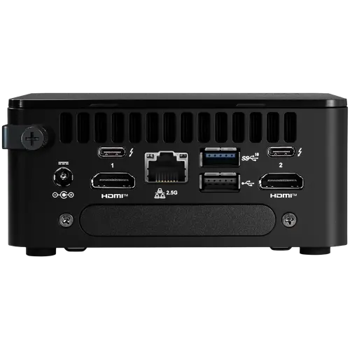 ASUS NUC 13 Pro Kit NUC13ANHi3, Core i3-1315U Processor, 4xUSB, M.2 22x80 NVMe; 22x42 SATA, 2.5'' SATA slot, 2,5Gbe LAN, 2xHDMI, 2x Thunderbolt 4 (USB-C+DP), no cord, single unit - image 1