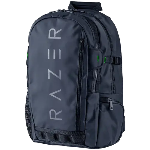 Razer Rogue 15 Backpack V3, Black, Tear- and water-resistant exterior, TPU padded scratch proof interior, Dedicated laptop compartment, Fits most laptops up to 15", 460 mm x 320 mm x 170 mm, 100% Polyester - image 1