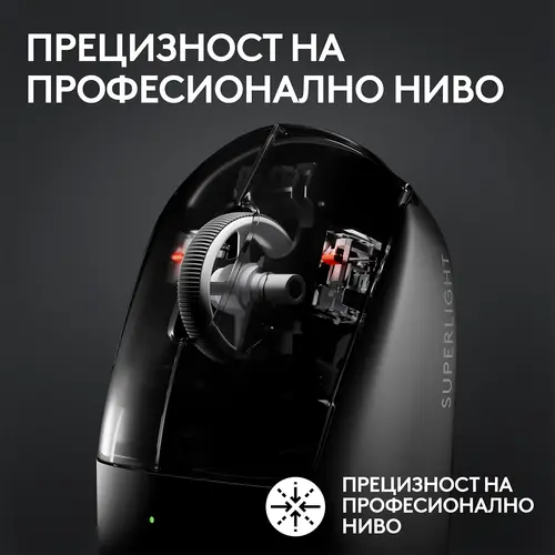 Ποντίκι, Logitech G PRO X SUPERLIGHT 2 LIGHTSPEED Gaming Mouse - λευκό - 2.4GHZ - N/A - EER2-933 - #933 - 2